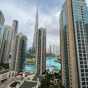 Luxury 2br- Burj Khalifa View In Blvd -1402 شقة